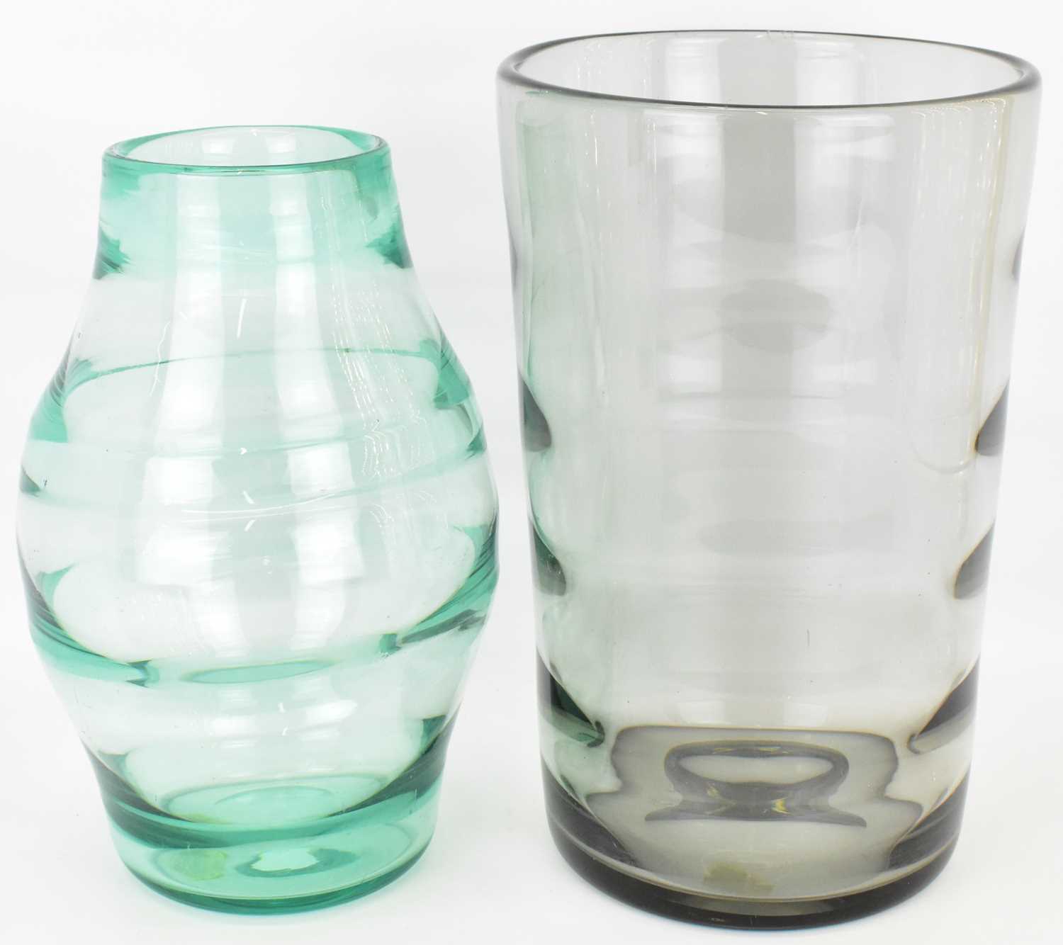 Lot 467 Two Earlymid 20th Century Art Glass Vases 9812