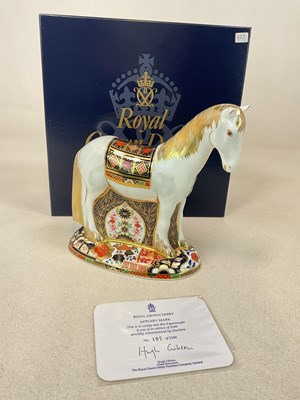 Lot 252 - ROYAL CROWN DERBY ; a limited edition Appleby...