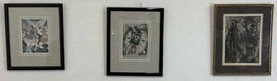 Lot 486 - Two Art Deco reproduction prints by Georges...