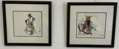 Lot 492 - LYE YAN FATT (born 1950); two watercolours,...