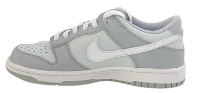 Lot 458 - NIKE; a pair of Nike Dunk Low pure...