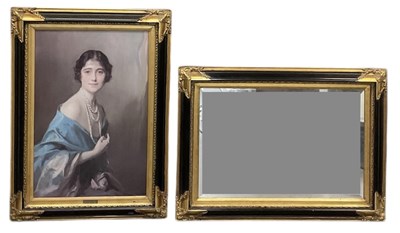 Lot 167 - A modern framed print on board, 'Her Majesty...