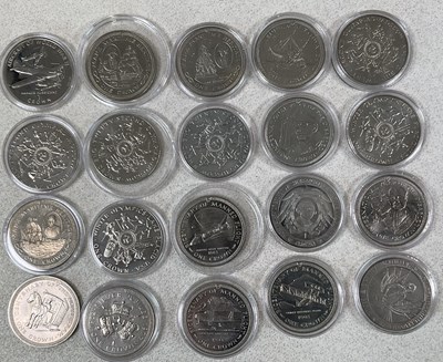 Lot 1375 - Twenty Isle of Man Crowns for the Centenary of...