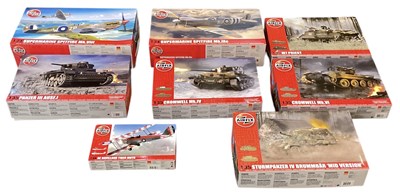 Lot 516 - AIRFIX; five 1:35 scale model kits including...