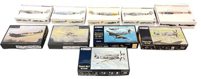 Lot 501 - Five 1:32 scale aeroplane model sets...