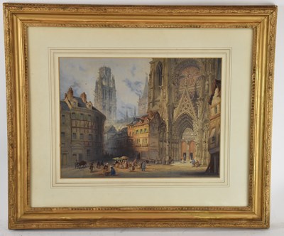 Lot 244 - UNATTRIBUTED; a late 19th century watercolour,...