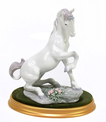 Lot 515 - LLADRO; a Privilege model of a unicorn, no...