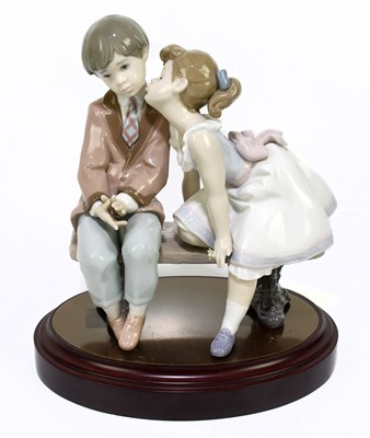 Lot 508 - LLADRO; a 10th anniversary figure 'Ten and...