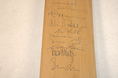 Lot 65 - ENGLAND CRICKET; an Easton Supremo cricket bat,...