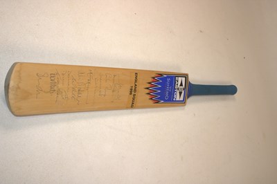Lot 65 - ENGLAND CRICKET; an Easton Supremo cricket bat,...