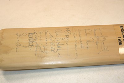 Lot 65 - ENGLAND CRICKET; an Easton Supremo cricket bat,...