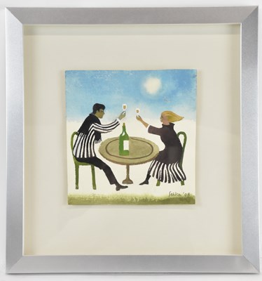 Lot 104 - MARY FEDDEN (1915-2012); watercolour, 'The...