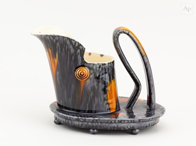 Lot 703 - WALTER KEELER (born 1942); an earthenware jug...