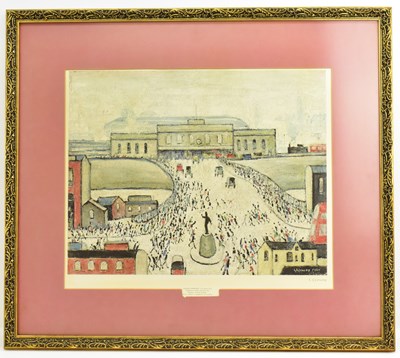 Lot 107 - LAURENCE STEPHEN LOWRY RBA RA (1887-1976); a...