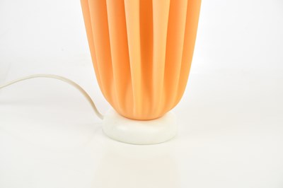 Lot 337 - GEORGIA JACOB; an unusual flame plastic lamp, '...