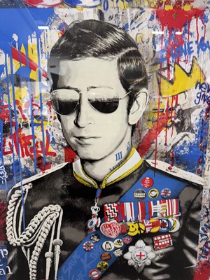 Lot 167 - MR BRAINWASH (born 1966); a hand embellished...