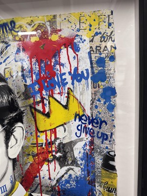 Lot 167 - MR BRAINWASH (born 1966); a hand embellished...