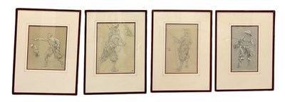 Lot 118 - ERNEST CROFTS RA (1847-1911); a set of four...