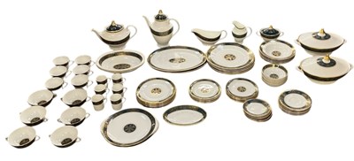 Lot 565 - ROYAL DOULTON; a part tea and dinner service...