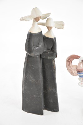 Lot 1530 - LLADRÓ; a figure, 'Girl on a Carousel', height...