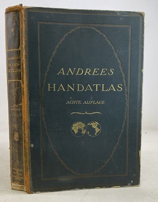 Lot 432 - DR ERNST AMBROSIUS; Andrees HandAtlas, 1924,...