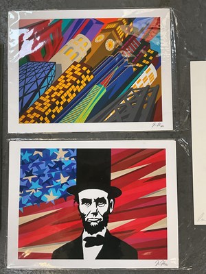 Lot 255 - JORDAN HERREN; a signed giclée print, 'Abe...