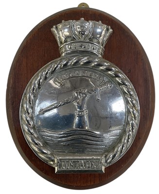 Lot 370 - An early 20th century silvered submarine badge,...