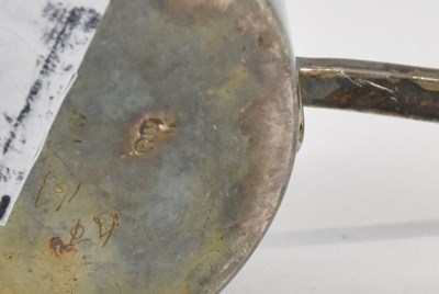 Lot 1152 - ROBERT & SAMUEL HENNELL; a pair of white metal...