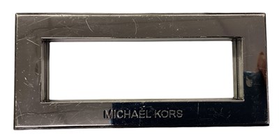 Lot 469 - MICHAEL KORS; a grey leather iPad case, 20 x...