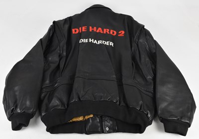 Lot 355 - DIE HARD 2 DIE HARDER; a rare leather crew...
