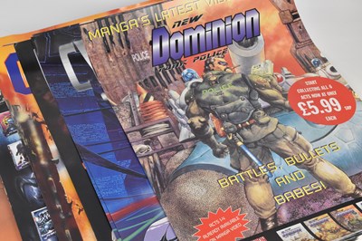 Lot 360 - MANGA; a large collection of video release...