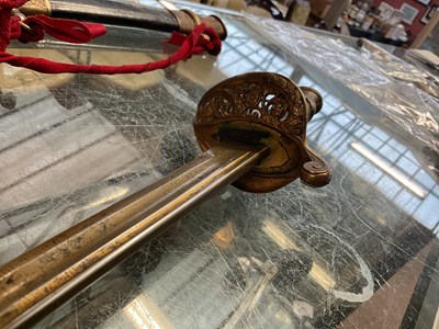 Lot 79 - A late 19th century French Army officer's...