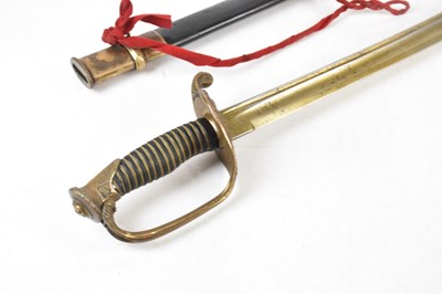 Lot 79 - A late 19th century French Army officer's...