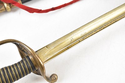 Lot 79 - A late 19th century French Army officer's...