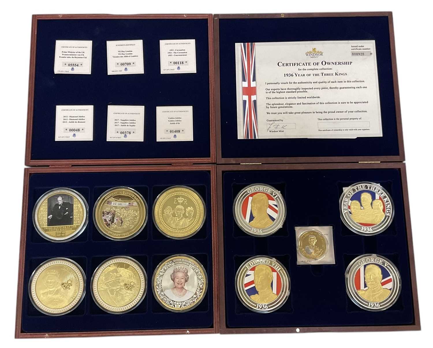 Lot 1502 - WINDSOR MINT; a 1936 Year of the Three Kings...