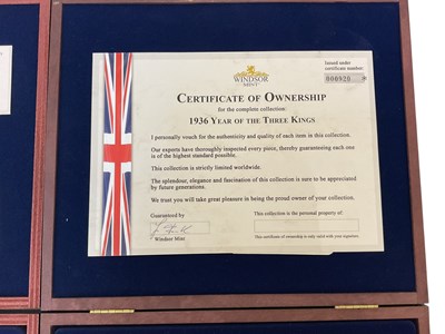 Lot 1502 - WINDSOR MINT; a 1936 Year of the Three Kings...