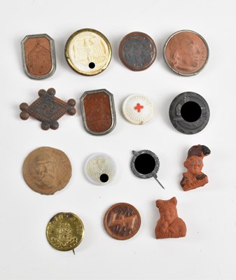 Lot 200 - THIRD REICH INTEREST; a collection of badges...