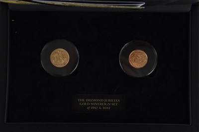 Lot 1382 - HATTONS OF LONDON; the Diamond Jubilees Gold...