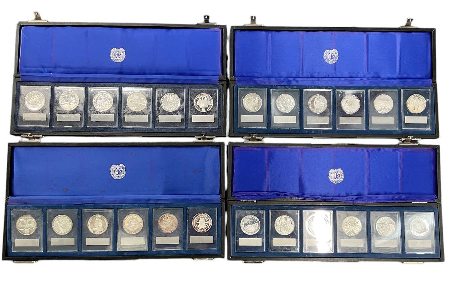 Lot 1386 - BRITANNIA COMMEMORATIVE SOCIETY LTD; four...