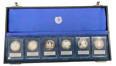 Lot 1386 - BRITANNIA COMMEMORATIVE SOCIETY LTD; four...