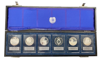 Lot 1386 - BRITANNIA COMMEMORATIVE SOCIETY LTD; four...