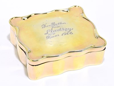 Lot 2458 - A & J ZIMMERMAN LTD; an Edward VII hallmarked...