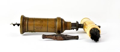 Lot 358 - A Victorian Kings Screw Thomason type brass...