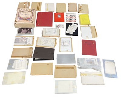 Lot 423 - A large quantity of royalty stamps, in albums...