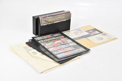 Lot 768 - NEWFOUNDLAND STAMPS; collection on various...