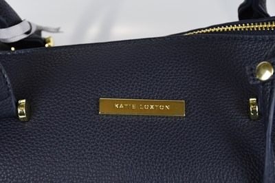 Lot 700 - KATIE LOXTON; an unused blue vegan leather...