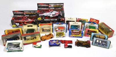 Lot 186 - A collection of model vehicles, to include...