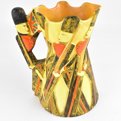 Lot 415 - BURLEIGH WARE; a 1930s 'Guardsman Marching...