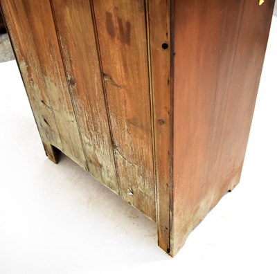 Lot 24 - A mahogany chest of two short over two long...