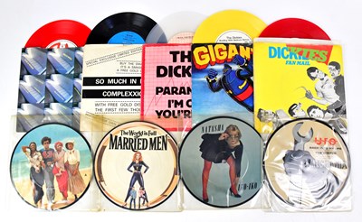 Lot 574 - A collection of LPs and 45rpm singles, to...